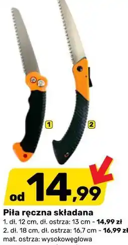 Bricomarche Piła ręczna składana oferta