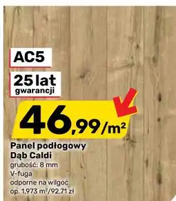 Bricomarche Panel podłogowy Dąb Caldi oferta