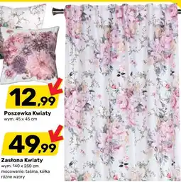 Bricomarche Zasłona Kwiaty oferta
