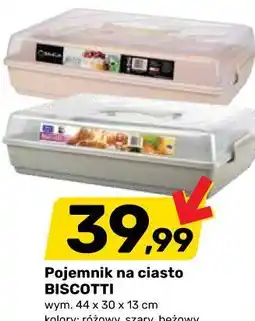 Bricomarche Pojemnik na ciasto BISCOTTI oferta