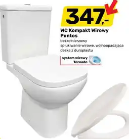 Bricomarche WC Kompakt Wirowy Pontos oferta