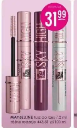 Jaśmin Maybelline tusz do rzęs oferta