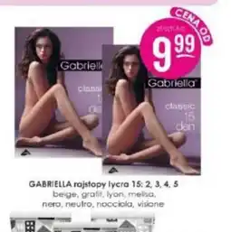 Jaśmin Gabriella rajstopy lycra 15 oferta