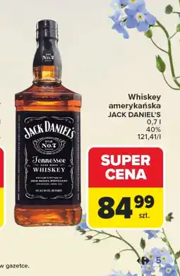 Carrefour Whiskey Jack Daniel's oferta