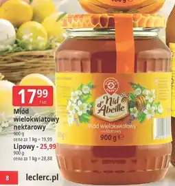 E.Leclerc Miód wielokwiatowy nektarowy oferta