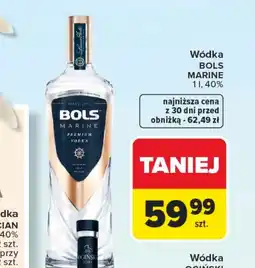 Carrefour Wódka Bols marine oferta