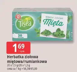 E.Leclerc Herbatka ziołowa mięta/rumiankowa oferta