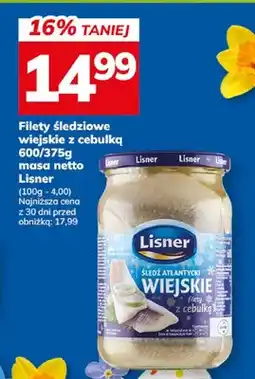 Hitpol Filety śledziowe wiejskie z cebulką masa netto oferta