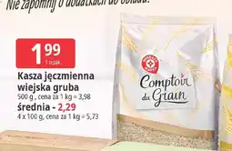E.Leclerc Kasza jęcmienna wiejska gruba oferta