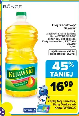 Carrefour Olej Kujawski oferta