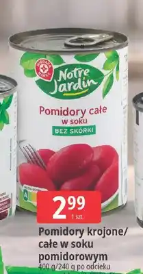 E.Leclerc Pomidory krojone/całe w soku pomidorowym oferta