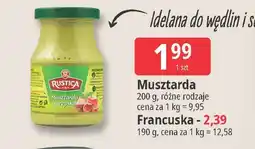 E.Leclerc Musztarda różne rodzaje oferta