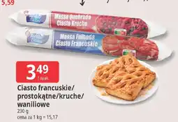 E.Leclerc Ciasto francuskie/prostokątne/kruche/waniliowe oferta
