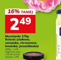 Hitpol Musztarda (stołowa, sarepska chrzanowa, kremska, jarozolimska) oferta