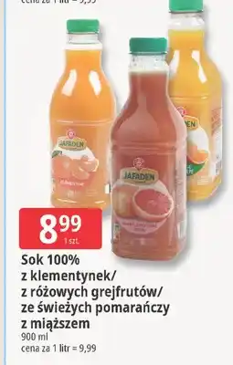 E.Leclerc Sok 100% z klementyenek/z różowych grejpfrutów/ze świeżych pomarańczy z miąższem oferta