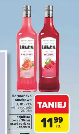 Carrefour Woda smakowa Barmańska oferta