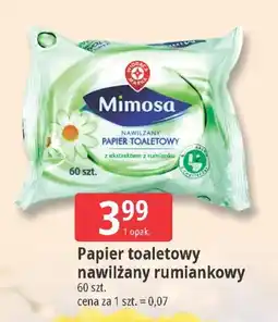 E.Leclerc Papier toaletowy nawilżany rumiankowy oferta