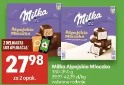Delikatesy Centrum Czekolada Alpejskie Mleczko oferta