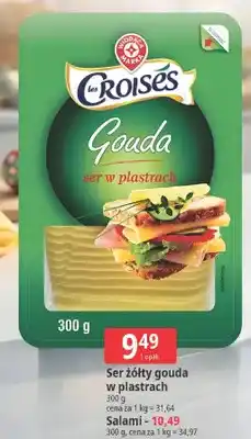 E.Leclerc Ser żółty gouda w plastrach oferta