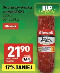 Delikatesy Centrum Sucha żywiecka z szynki XXL oferta