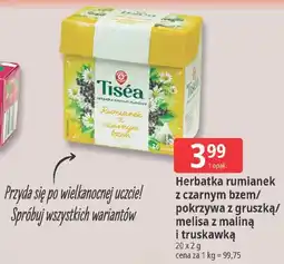 E.Leclerc Herbatka rumianek z czarnym bzem/pokrzywa z gruszką/melisa z maliną i truskawką oferta