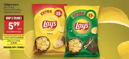 Delikatesy Centrum Chipsy Lay's wybrane rodzaje oferta