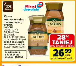 Carrefour Kawa rozpuszczalna Jacobs oferta
