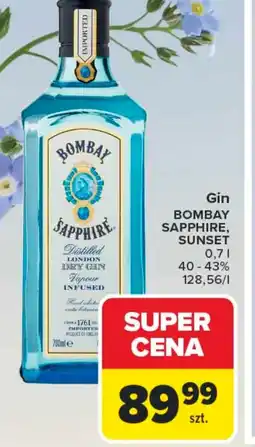 Carrefour Gin Bombay Sapphire oferta