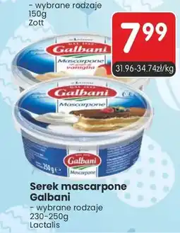 Market Point Serek mascarpone Galbani - wybrane rodzaje oferta