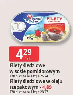 E.Leclerc Filety śledziowe w sosie pomidorowym oferta