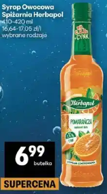 Delikatesy Centrum Syrop Owocowa Spiżarnia Herbapol wybrane rodzaje oferta