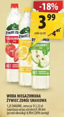 Arhelan Woda niegazowana Źywiec Zdrój smakowa oferta