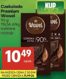 Delikatesy Centrum Czekolada Premium wybrane rodzaje oferta