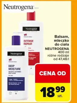 Carrefour Mleczko do ciała Neutrogena oferta