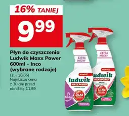 Hitpol Płyn do czyszczenia Ludwik Maxx Power - Inco (wybrane rodzaje) oferta