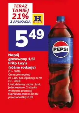 Hitpol Napój gazowany 1,5l Frito Lay's (różne rodzaje) oferta