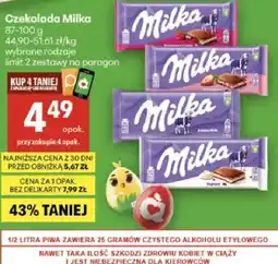 Delikatesy Centrum Czekolada oferta