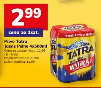 Hitpol Piwo Tatra Jasne Pełne oferta