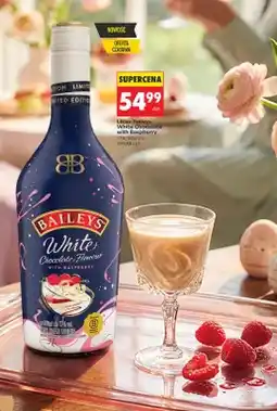 Biedronka Likier White Chocolate with Raspberry oferta