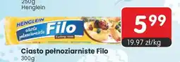 Market Point Ciasto pełnoziarniste Filo oferta
