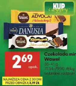 Delikatesy Centrum Czekolada mini wybrane rodzaje oferta