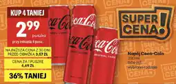 Delikatesy Centrum Napój Coca-Cola wybrane rodzaje oferta