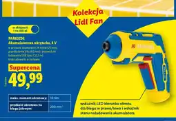 Lidl Akumulatorowa wkrętarka 4V oferta