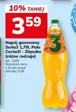 Hitpol Napój gazowany Seria3 Polo Coctazi - Zbyszko (różne rodzaje) oferta