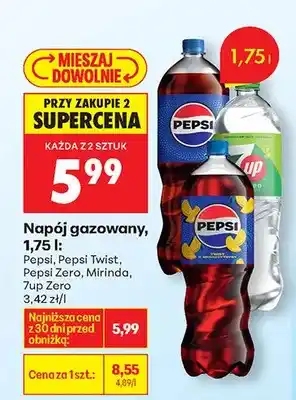 Biedronka Napój gazowany Pepsi, Pepsi Twist, Pepsi Zero oferta