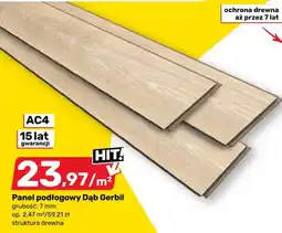 Bricomarche Panel podłogowy Dąb Gerbil oferta