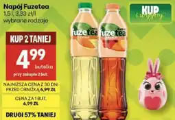 Delikatesy Centrum Napój Fuzetea wybrane rodzaje oferta