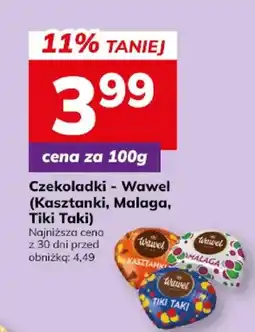 Hitpol Czekoladki Wawel (Kasztanki, Malaga, Tiki Taki) oferta