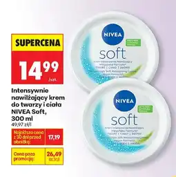 Biedronka Krem intensywnie nawilżający do twarzy i ciała Soft oferta