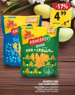Arhelan Krakersy mini (cały asortyment) oferta